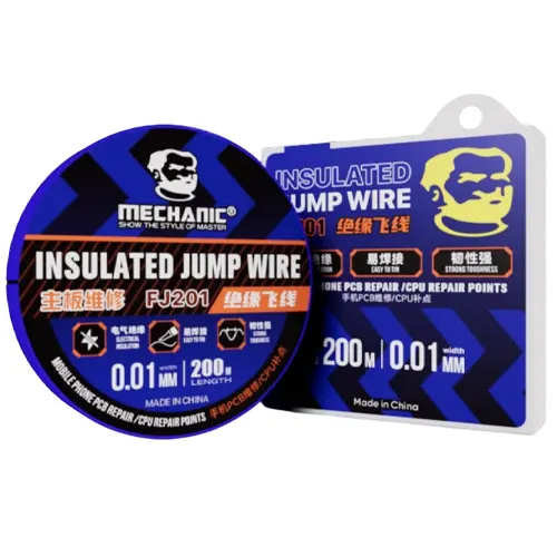 Replacement for MECHANIC FJ201 200M/0.01MM JUMPER WIRE - Quality Phone Parts in Sri Lanka
